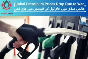 Global Petroleum Prices Drop Due to War