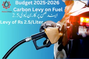 Budget 2025-26 Carbon Levy On Fuel