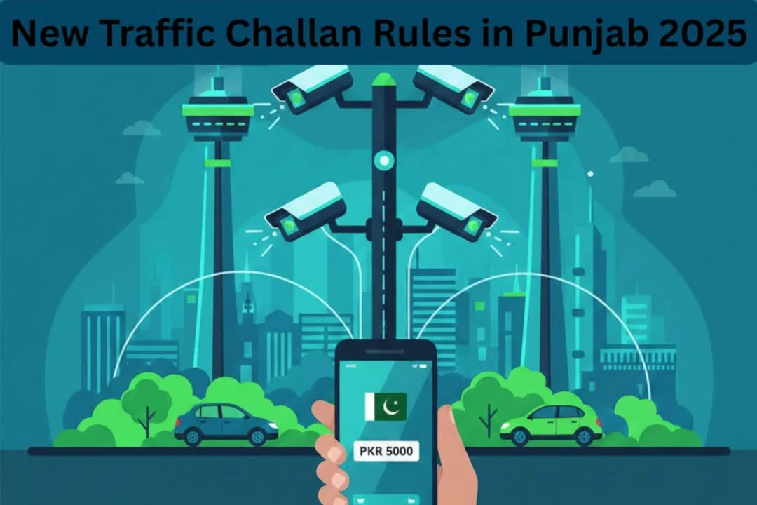 New Traffic Challan Rules in Punjab 2025