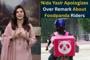 Nida Yasir Apologizes Over Remark About Foodpanda Riders