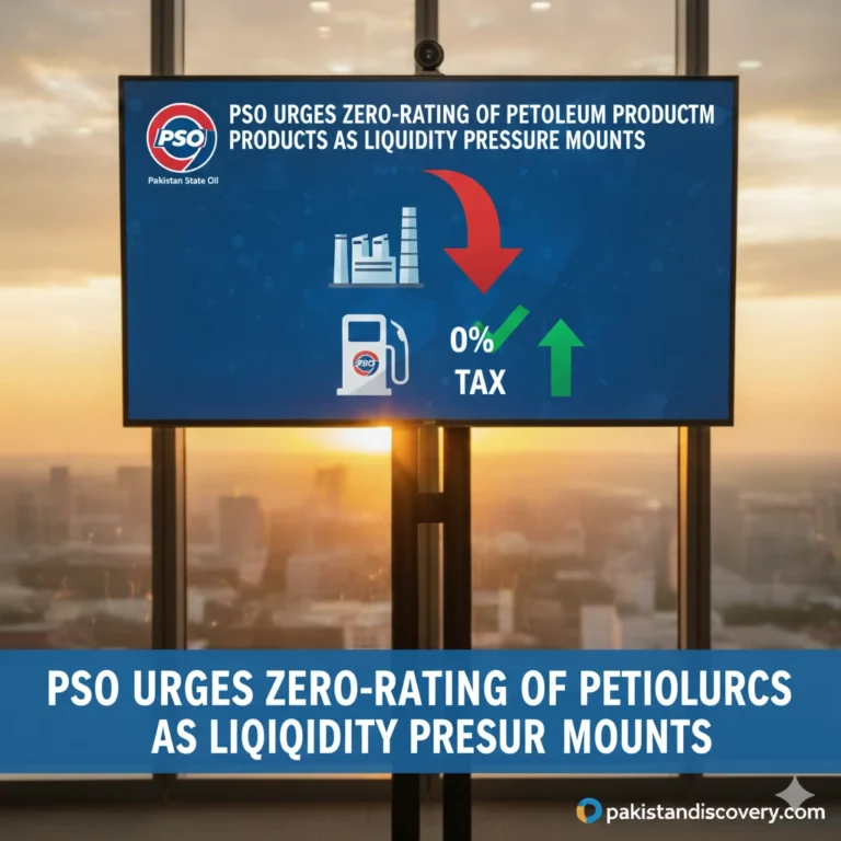 PSO Urges Zero Rating of Petroleum Products as Liquidity Pressure Mounts