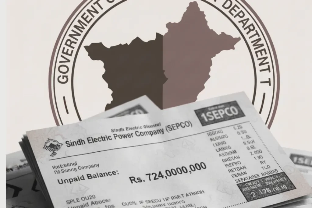 Sindh Unpaid Power Bills of Rs724 Million Flagged