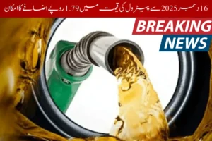 Upcoming Petrol price from 16 December 2025