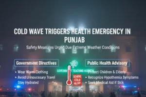 Cold Wave Triggers Health Emergency in Punjab 