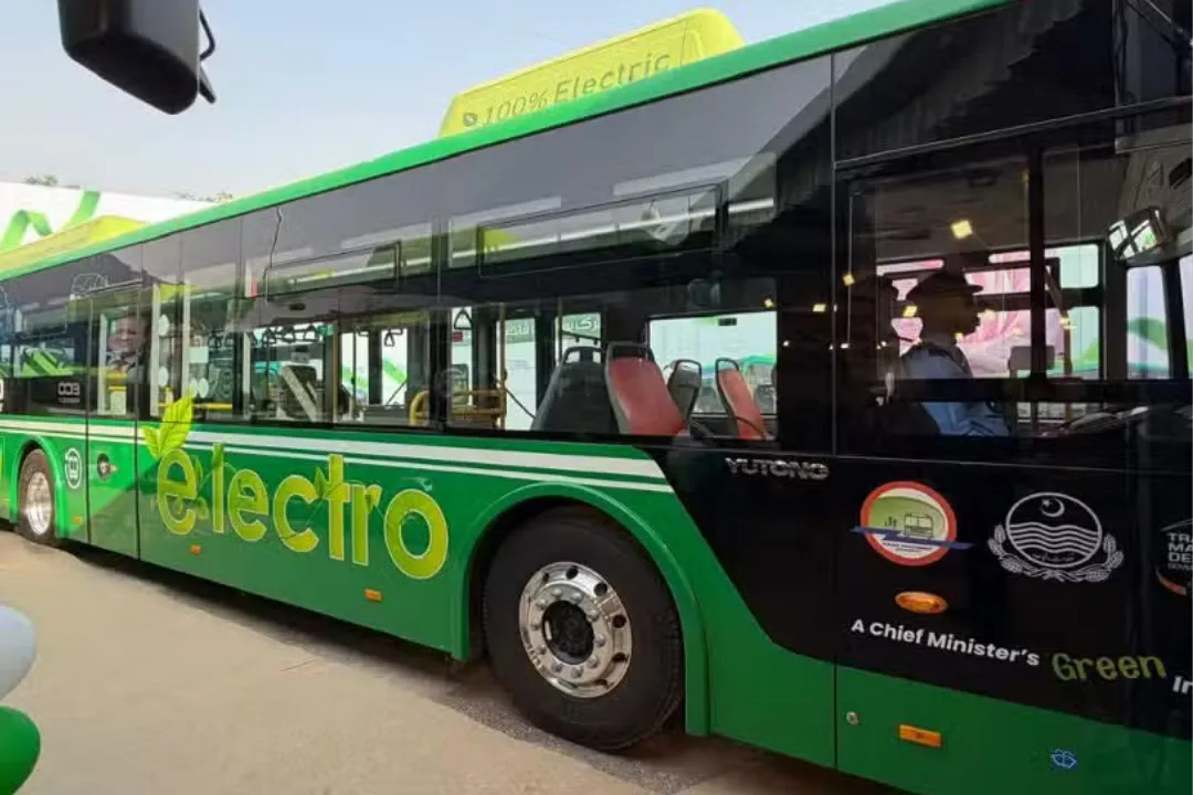 Green Electric Bus Route Rahim Yar Khan