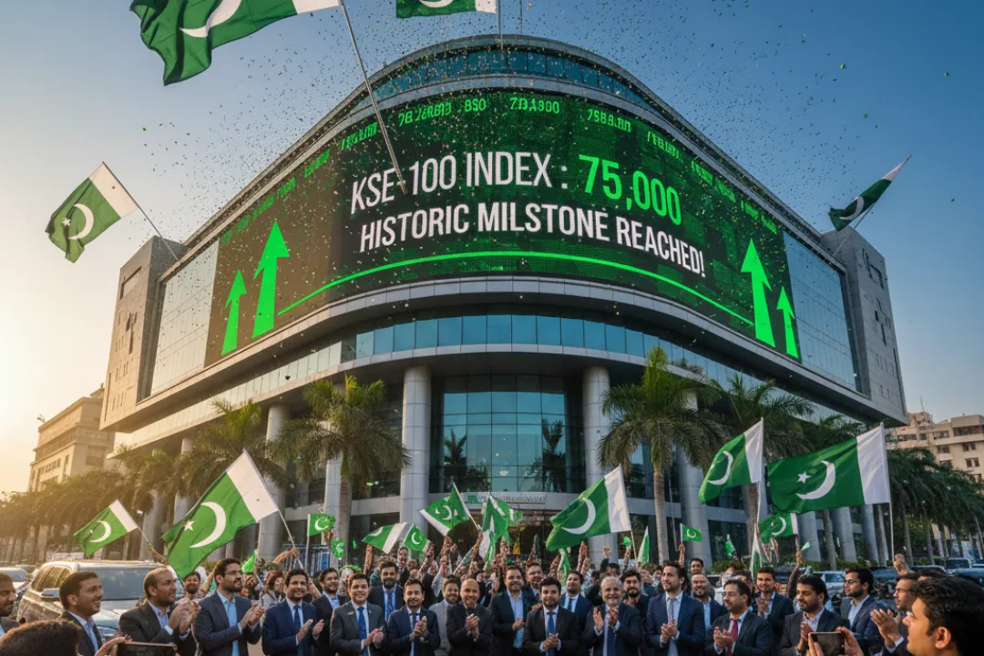 Pakistan Stock Exchange Reaches Historic Milestone