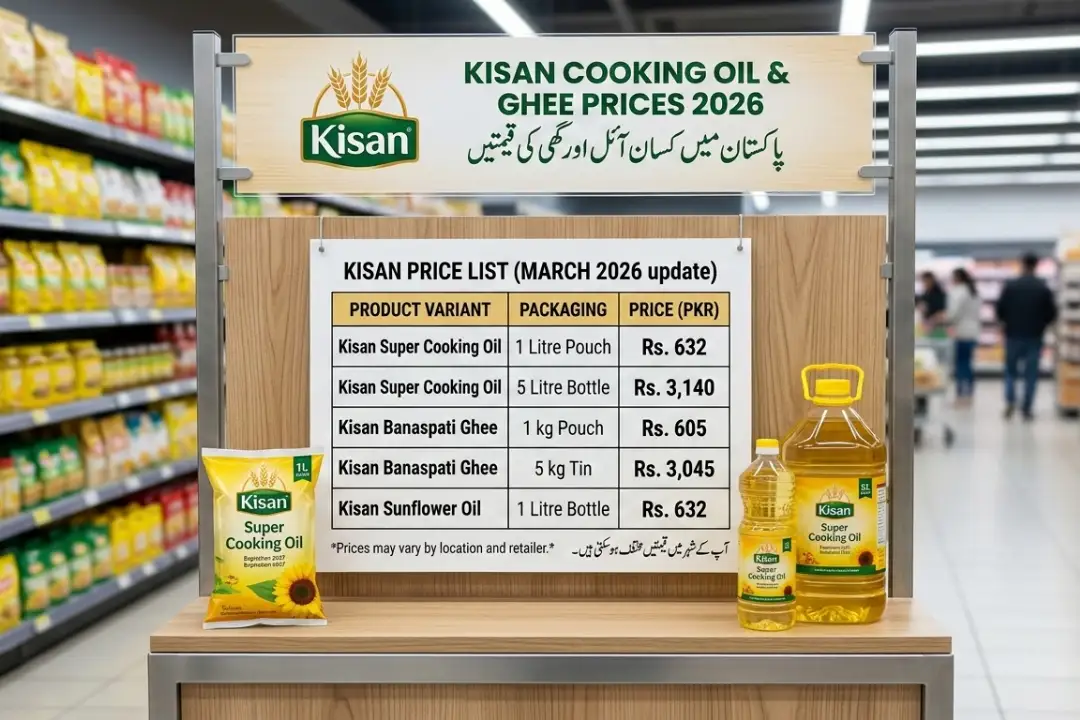 Kisan Cooking Oil price in Pakistan