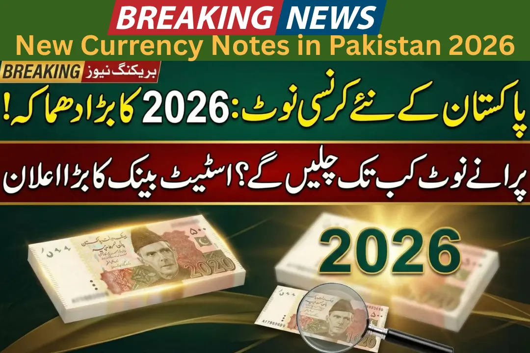 New Currency notes Pakistan 2026