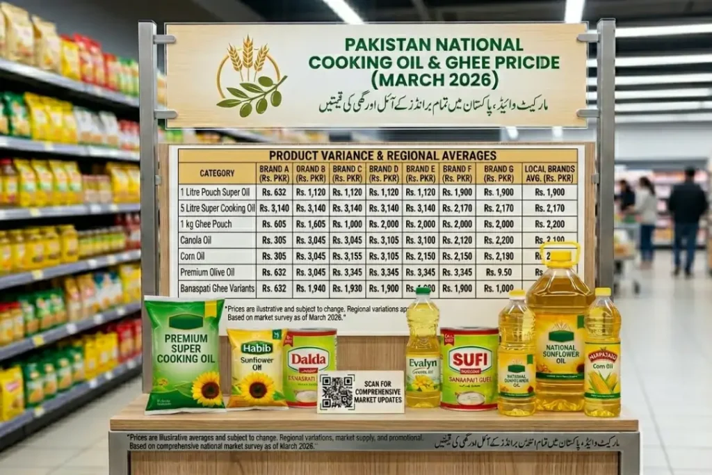 Cooking Oil Prices in Pakistan