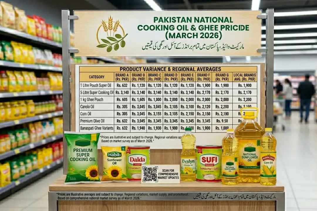 Cooking Oil Prices in Pakistan