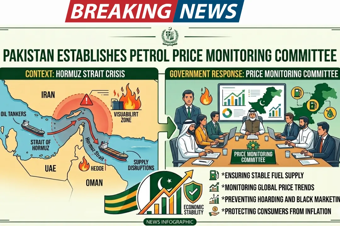 Pakistan Sets Up Petrol Price Monitoring Committee Amid Hormuz Crisis