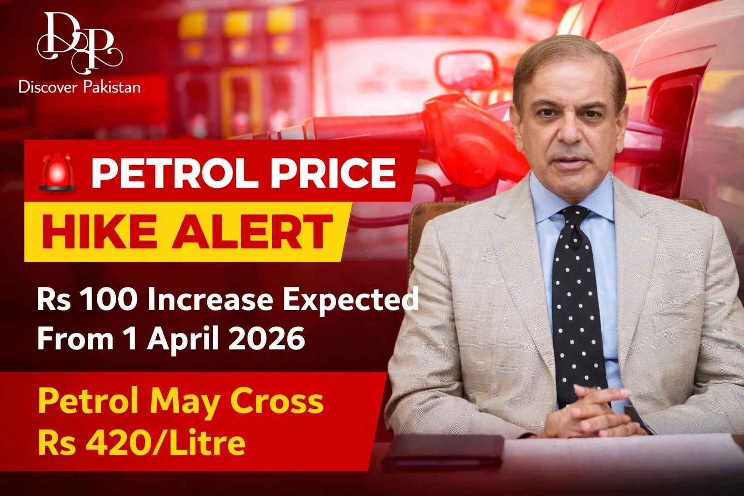 Upcoming Petrol Price in Pakistan from 3rd or 4th April 2026 – Massive Increase Expected