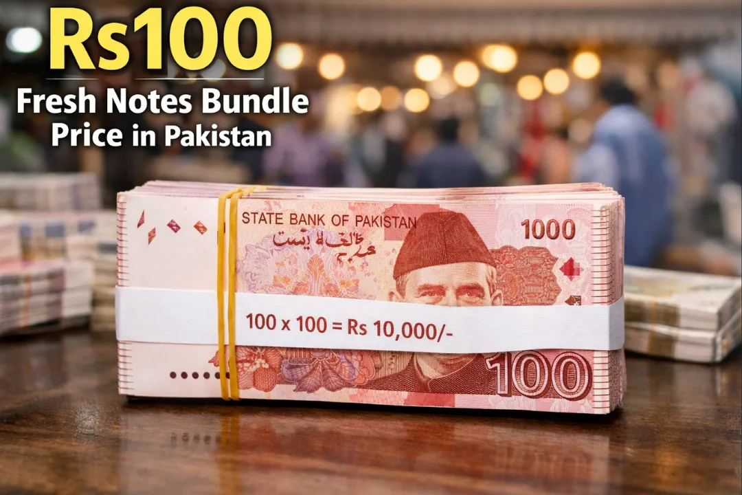 Rs100 Fresh Notes Price in Pakistan before Eid 2026