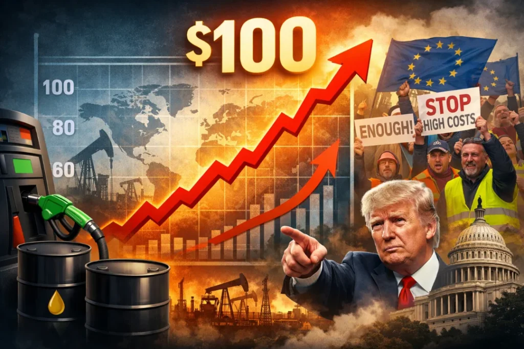 Oil Prices Approach $100 Mark Again