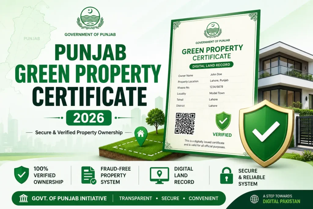 Punjab Green Property Certificate