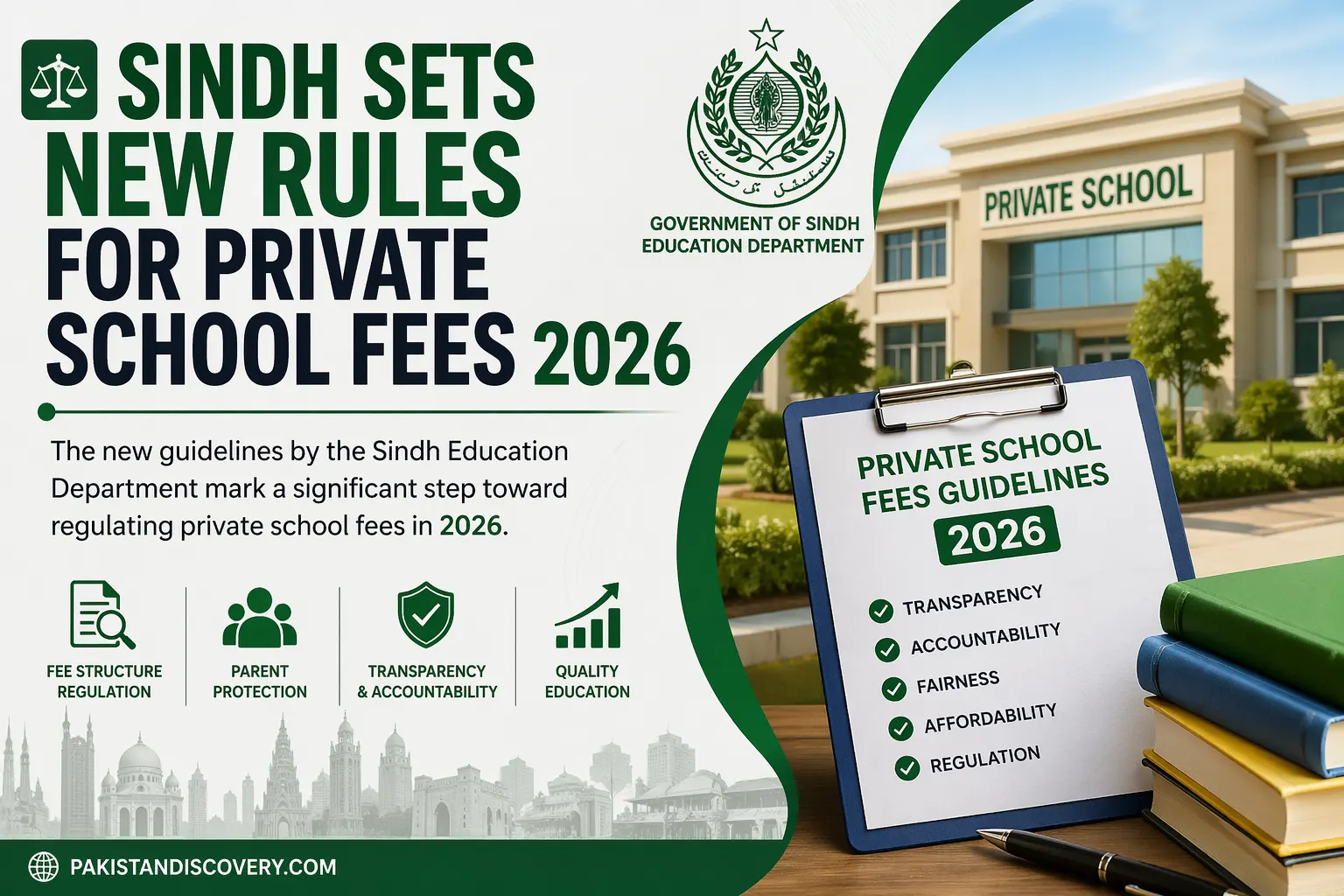 Sindh Sets New Rules for Private School Fees 2026