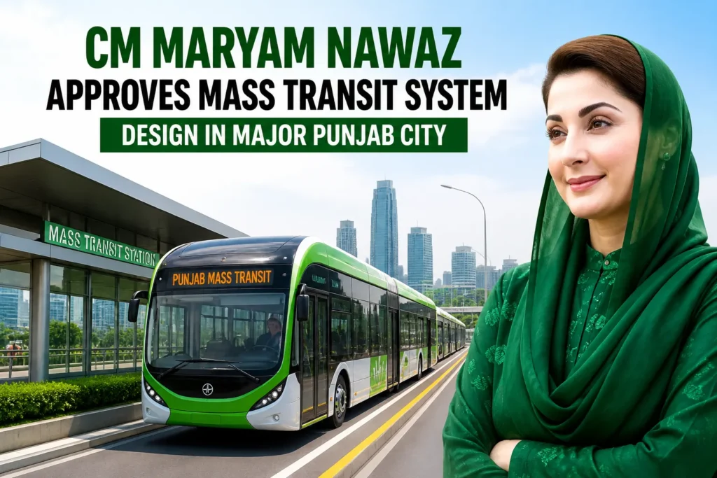 New Public Transport System in Punjab Approved 