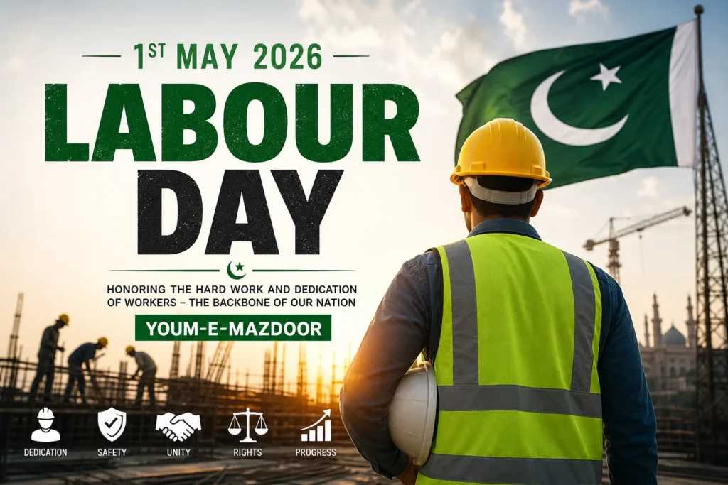 Labour Day 1st May 2026 in Pakistan