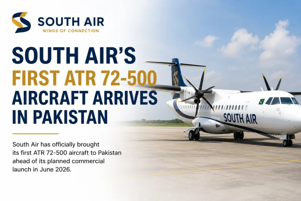 Pakistan Welcomes South Air’s First Passenger Aircraft 
