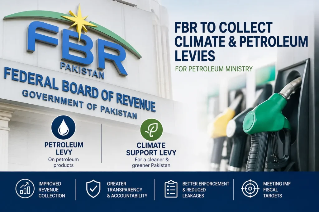 FBR to Collect Climate & Petroleum Levies